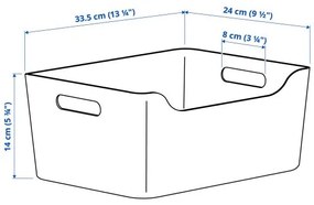 UPPDATERA κουτί, 34x24 cm 405.464.71
