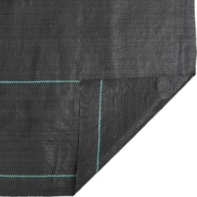 vidaXL Μεμβράνη Εδαφοκάλυψης Μαύρη 0,5x150 μ. από Πολυπροπυλένιο