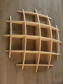 Intra απο ξύλο plywood 3mm-4mm πάχος - Ράφι Sphere 10mm Δίασταση 30x30 cm Intraeaxys-eo4qn687