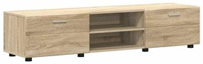 vidaXL Σετ επίπλου τηλεόρασης με συρτάρι FLORIN 3 pcs Δρύς Sonoma