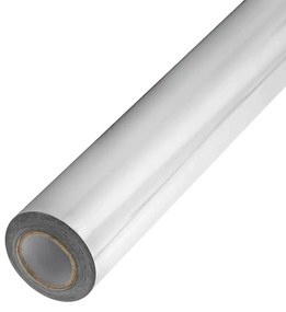 vidaXL Μεμβράνη καθρέφτη Ασημί 90 x 1000 cm PET