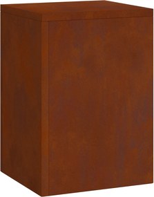 vidaXL Βάση φυτών 3 pcs Σκ rusty Ατσάλι Σκληρυθέν στον Αέρα