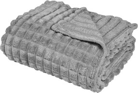Κουβέρτα Fleece Μονή (160x220) Das Home 1389 Grey