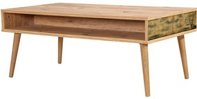 Τραπέζι Σαλονιού Viva 869VEL2521 110x60x45cm Multi
