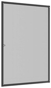 vidaXL Σήτα Εντόμων για Παράθυρα Ανθρακί 90 x 120 εκ.