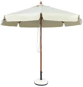 SOLEIL ομπρέλα Ξύλο Kempass  Φ300cm Ε911