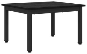 vidaXL Τραπεζάκι σαλονιού Μαύρη Οξυά 60 x 50 x 36 εκ