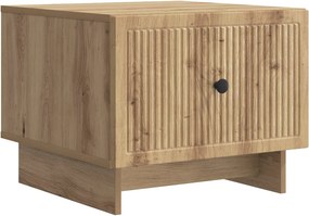 vidaXL Τραπεζάκι σαλονιού Artisan Δρυς 49 x 50 x 40 εκ