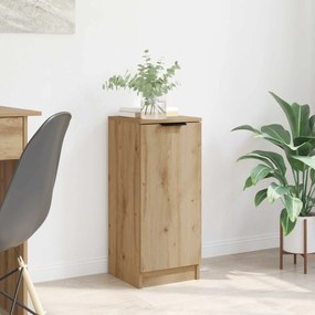 vidaXL Πλαϊνό γραφείο Artisan Oak 30 x 30 x 70 εκ. Επεξεργασμένο ξύλο