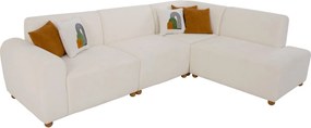 Corner Sofa S-Loft Right - White White