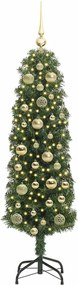 vidaXL Τεχνητό Χριστουγεννιάτικο Δέντρο με 150 LED Πράσινο 120 cm