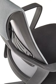 VALDEZ office chair, color: black / grey DIOMMI V-CH-VALDEZ-FOT-POPIEL