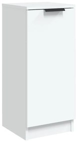 vidaXL Μπουφές Λευκά 30 x 30 x 70 εκ. από Επεξεργασμένο Ξύλο