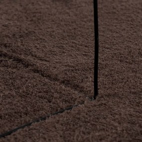 vidaXL Χαλί HUARTE Καφέ 80 x 250 cm 100% Πολυεστέρας Επίπεδος