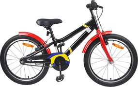 vidaXL Παιδικό Ποδήλατο 22 ίντσες για 7-12 ετών Μπλε Λευκό