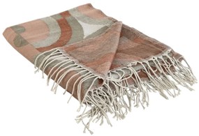 Κλινοσκεπάσματα Home ESPRIT Πολύχρωμο Ροζ 130 x 170 cm