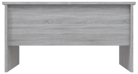 vidaXL Τραπεζάκι Σαλονιού Γκρι Sonoma80x50x42,5 εκ.Επεξεργασμένο Ξύλο