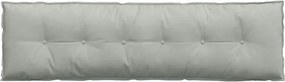 vidaXL Μαξιλάρι Πλάτης Ανοιχτό γκρι 180 x 50 x 19 cm