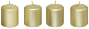 Κεριά (Σετ 4τμχ) A-S Satin Gold 199238
