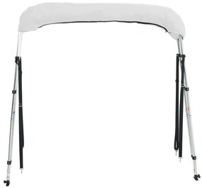 vidaXL Τέντα Σκάφους με 3 Αψίδες Τοιχώματα 183x(154-167)x137 εκ.