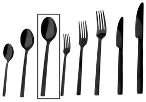 Κουτάλι Divine CUB203K12 20,7cm Black Espiel Stainless Steel