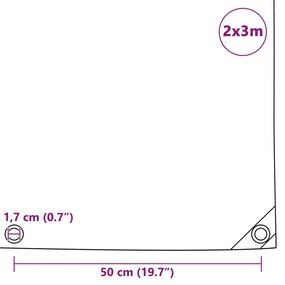 ΜΟΥΣΑΜΑΣ 650 ΓΡ./Μ.² ΓΚΡΙ 2 X 3 Μ. 43808