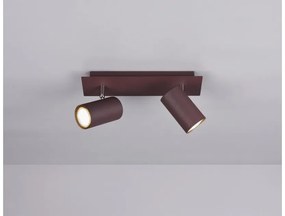 Σποτ Φωτιστικό Οροφής 2xGU10 Διπλό Κινητό Marley Trio Lighting-802400224-Σκουριασμένο 802400224