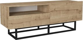 Έπιπλο Τηλεόρασης ArteLibre Ios Φυσικό 120x37x46cm