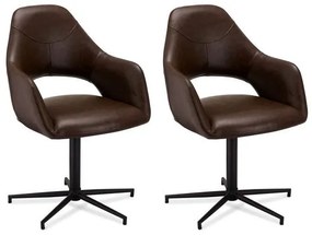 Luna Dining Chair Dark Brown