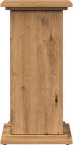 vidaXL Βάση Οθόνης με Αποθ. Αρτισιανή Δρυς 31x30x60 εκ Επεξεργ. Ξύλο