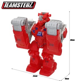 Σούπερ ρομπότ Φως Ήχος 24 X 28 X 16 CM x2