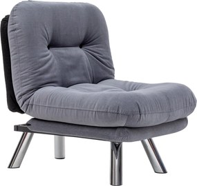1-Seat Sofa-Bed Misa Small Solo - Grey Grey