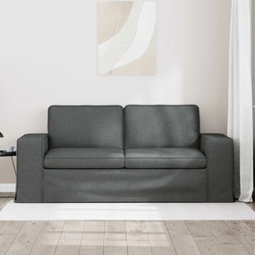 vidaXL Καναπές Σκούρο Γκρι 182 x 80 x 82 εκ ύφασμα