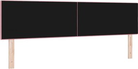 vidaXL LED κεφαλάρι με φώτα λωρίδας LED Ροζ 180 cm Πολυεστέρας