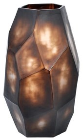 Βάζο Γυάλινο Barry D21,5xH33cm Chocolate Γυαλί