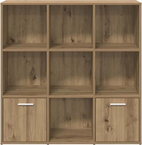 vidaXL Βιβλιοθήκη Artisan Δρυς 98x29x97,5 εκ. Επεξεργασμένο Ξύλο