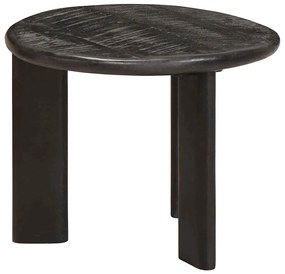 vidaXL Τραπεζάκια Καφέ Στερεών 3 pcs Λευκό Στερεό ξύλο μάνγκο