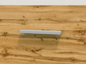 Ντουλάπι Madison 168, Wotan δρυς, 85x69x34cm, Πλαστικοποιημένη μοριοσανίδα