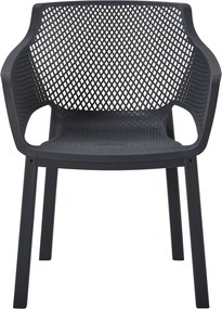 ΠΟΛΥΘΡΟΝΑ ΠΟΛΥΠΡΟΠΥΛΕΝΙΟΥ PEGGY HM6368.02 ΜΑΥΡΟ 60x55x79Υεκ