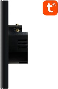Smart Light Switch WiFi Avatto TS02-EU-B2 2 way (black)