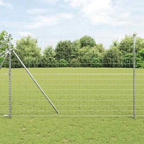 vidaXL Φράχτης Εuro 1,5 x 10 m Σίδηρος με επικάλυψη PVC
