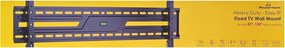 POWERTECH επιτοίχια βάση τηλεόρασης PT-1369, 43-100", έως 75kg, fixed