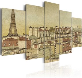 Πίνακας - Parisian past centuries 100x50