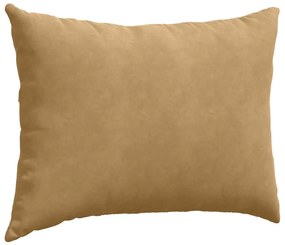 vidaXL Μαξιλάρι Καναπέ 2 pcs Καφέ 70 x 50 cm Υφασμάτινο Κορντουρά