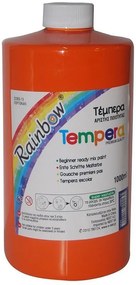 Rainbow τέμπερα πορτοκαλί 1000ml  τμχ.