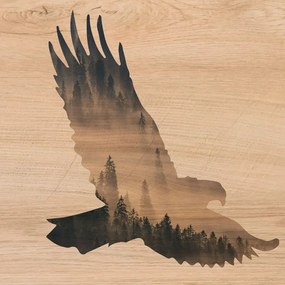 Eagle Silhouette πίνακας διακόσμησης M (21355) - MDF - 21355