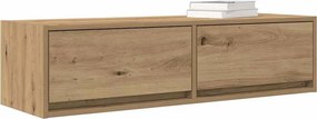vidaXL Ντουλάπι TV 100 x 31 x 25,5 εκ. artisan δρυς Επεξεργασμένο ξύλο