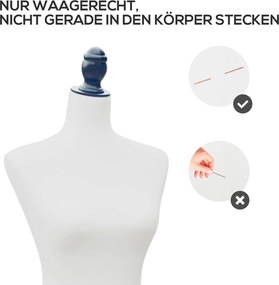 Mannequin Torso Mannequin Mannequin Foam Wood Metal White
