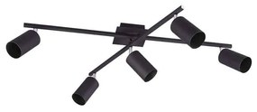 Φωτιστικό Οροφής-Σποτ Marley 77,5x57,5x22,5cm Black Mat 612400532 Trio Lighting Metal