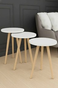 Ζιγκόν (3 Τεμαχίων) Λευκό COFLOS 33x49